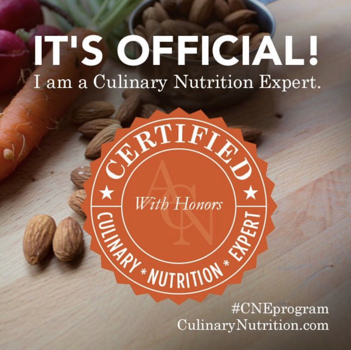Culinary Nutrition Expert Certificate