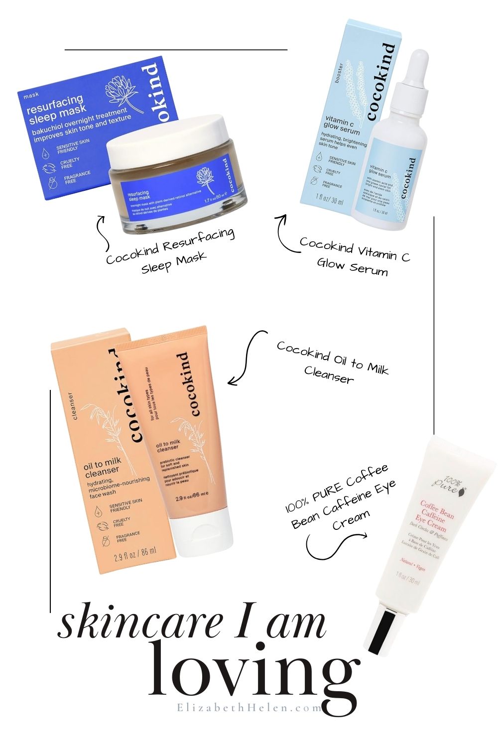 non-toxic skincare products with writing skincare I am loving
